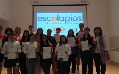 Entrega de Diplomas Cambridge en el colegio San José de Calasanz, Barbastro.